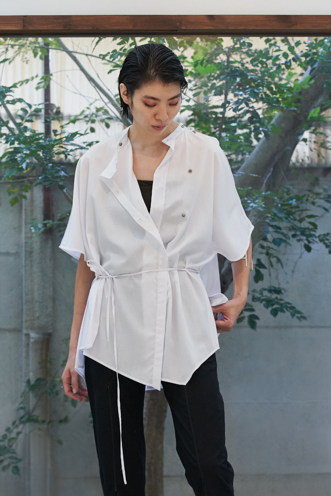 MIA BLOUSE / Lyocell TENCEL - Shohei-collection