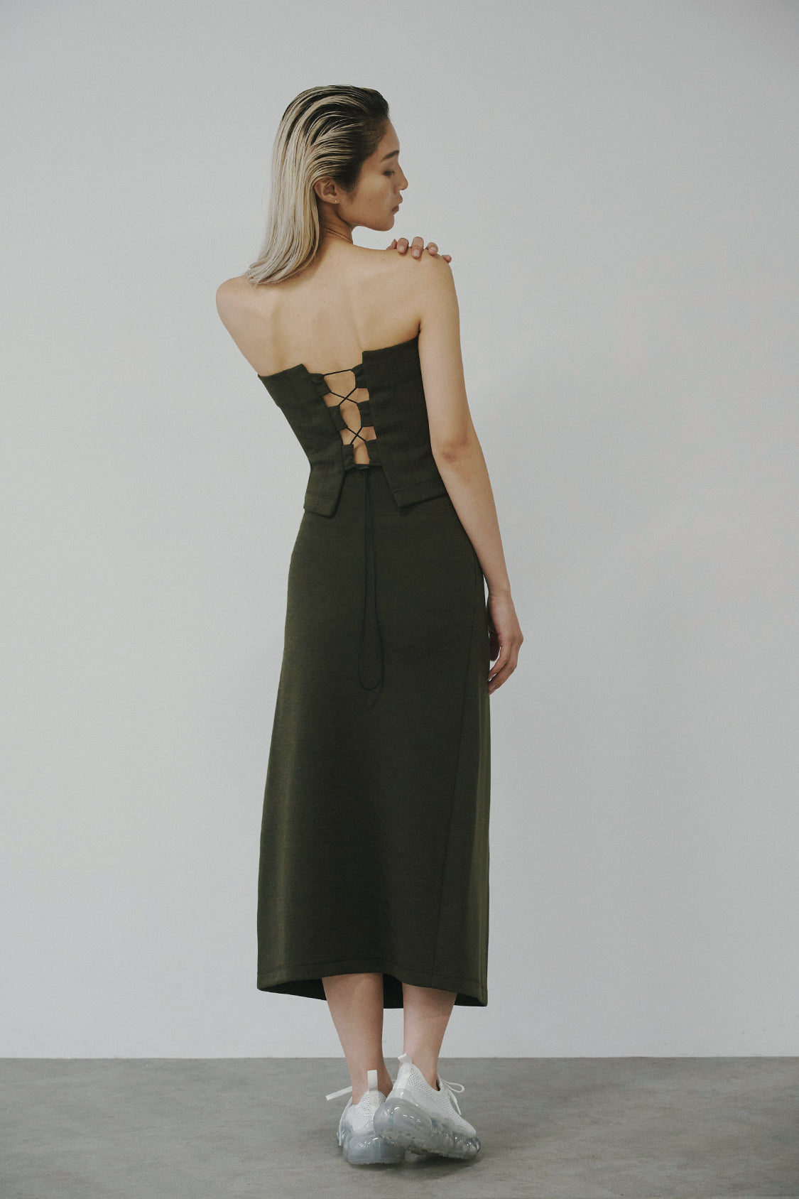 SIRI SKIRT MIDI / zero waste fashion - Shohei-collection