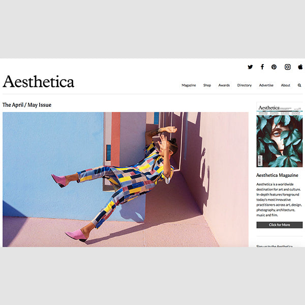 SHOHEI x AESTHETICA Magazine AD Campaign