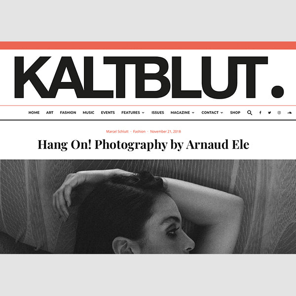 SHOHEI featured on KALTBLUT Magazine editorial