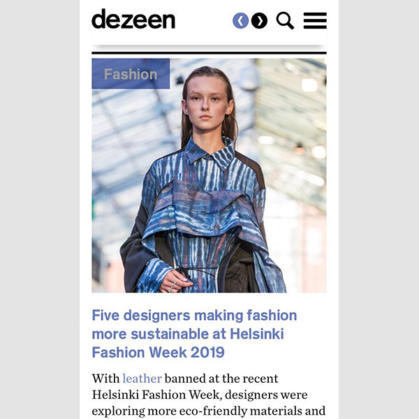 SHOHEI featured on DEZEEN Magazine