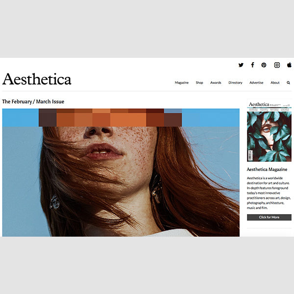 SHOHEI x AESTHETICA Magazine AD Campaign