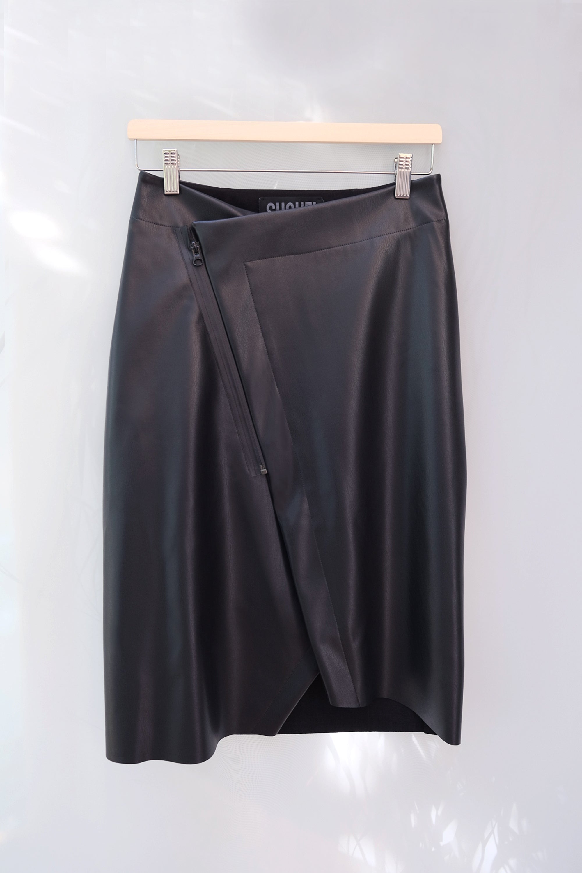 KAI SKIRT / vegan apple leather - Shohei-collection