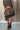 YURIE DENIM MINI SKIRT / two-tone ~ persimmon dye