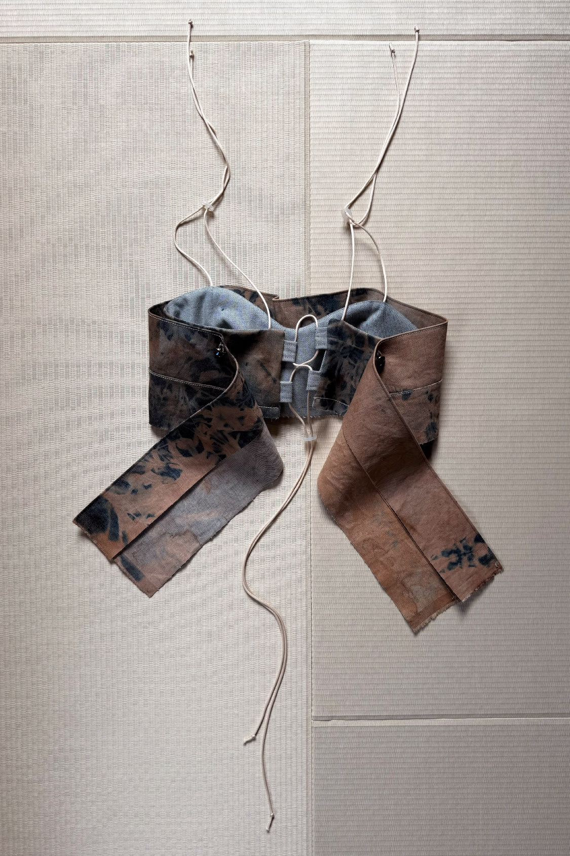 SAILA DENIM TOP / persimmon dyed denim - Shohei-collection