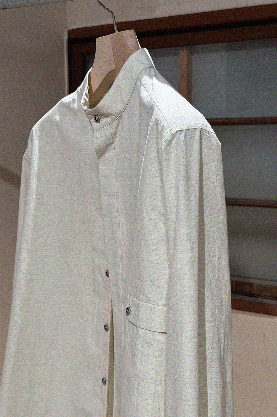 MAKATO SHIRT / matcha tea dye - Shohei-collection