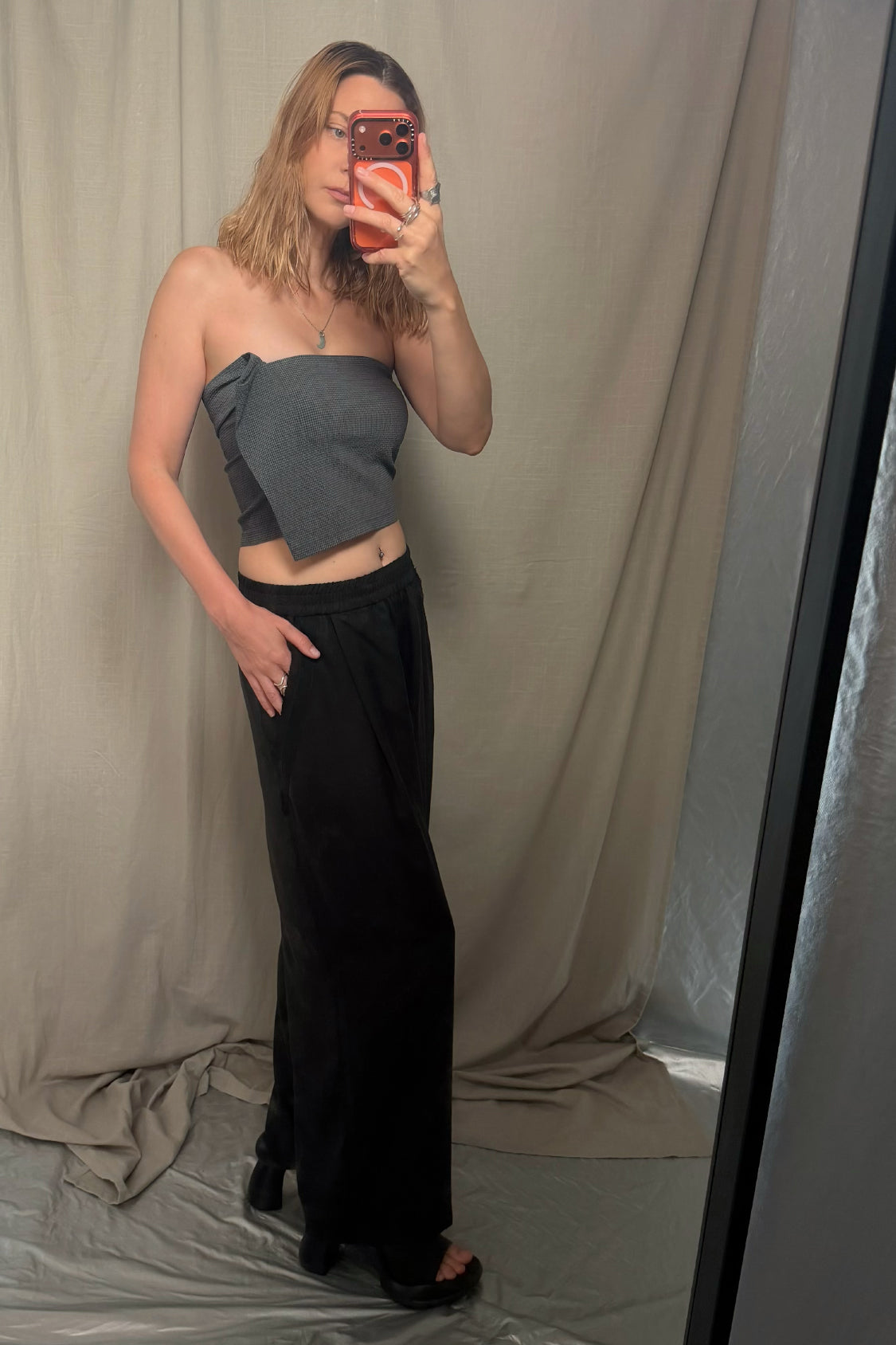 JUN WIDE PANTS / silk touch Lyocell TENCEL™