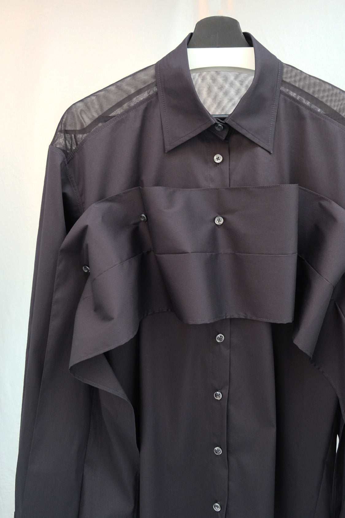 IRENE SHIRT Black / signature style - Shohei-collection