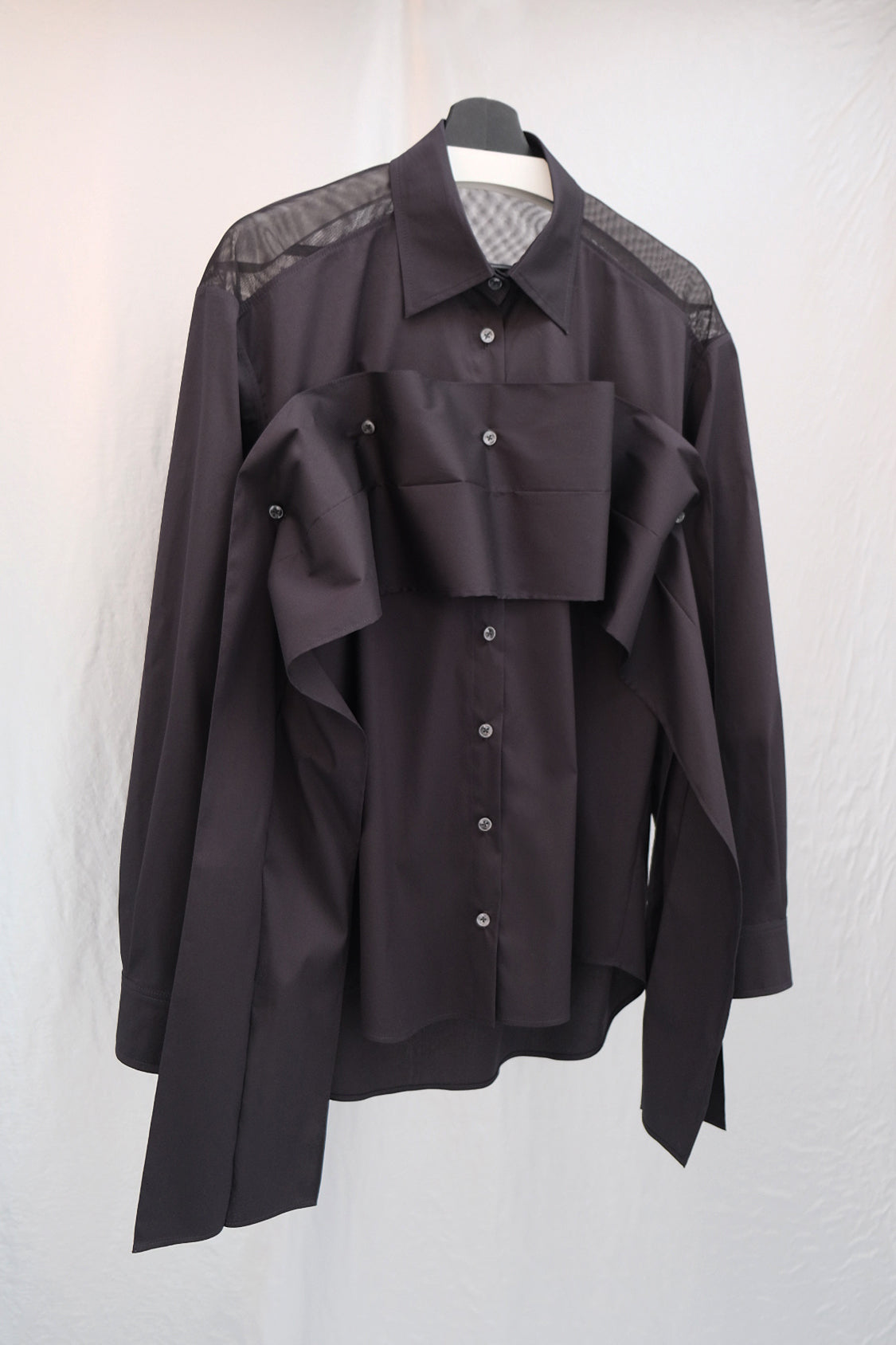 IRENE SHIRT Black / signature style - Shohei-collection
