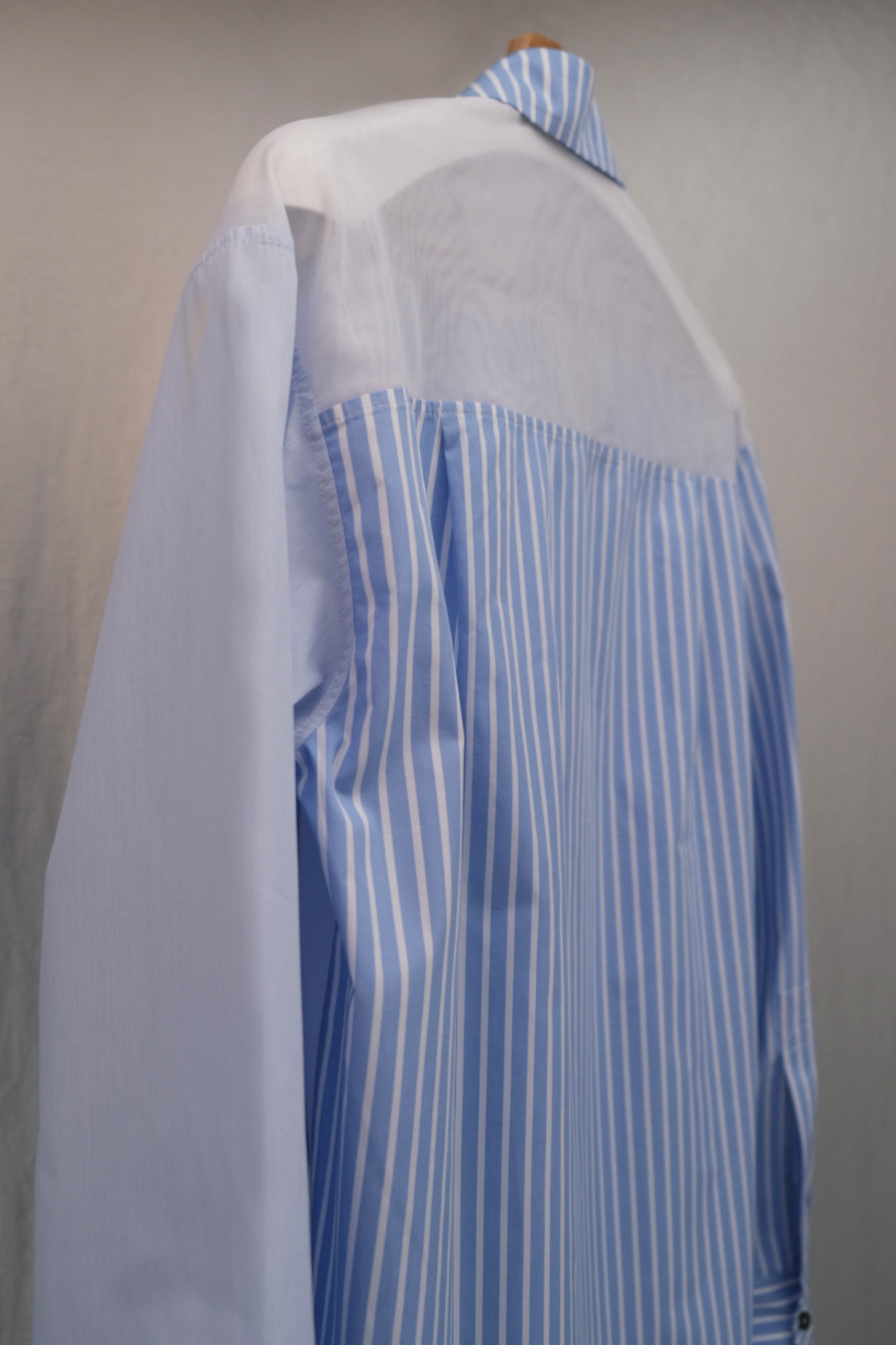 IRENE SHIRT Pin Stripe Mix / signature style - Shohei-collection