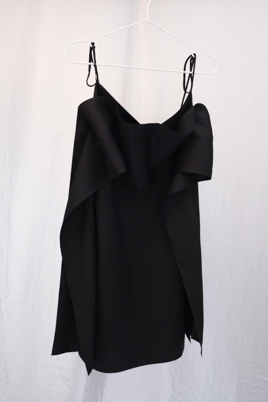 IRENE SLIP DRESS / Lyocell TENCEL _ black - Shohei-collection