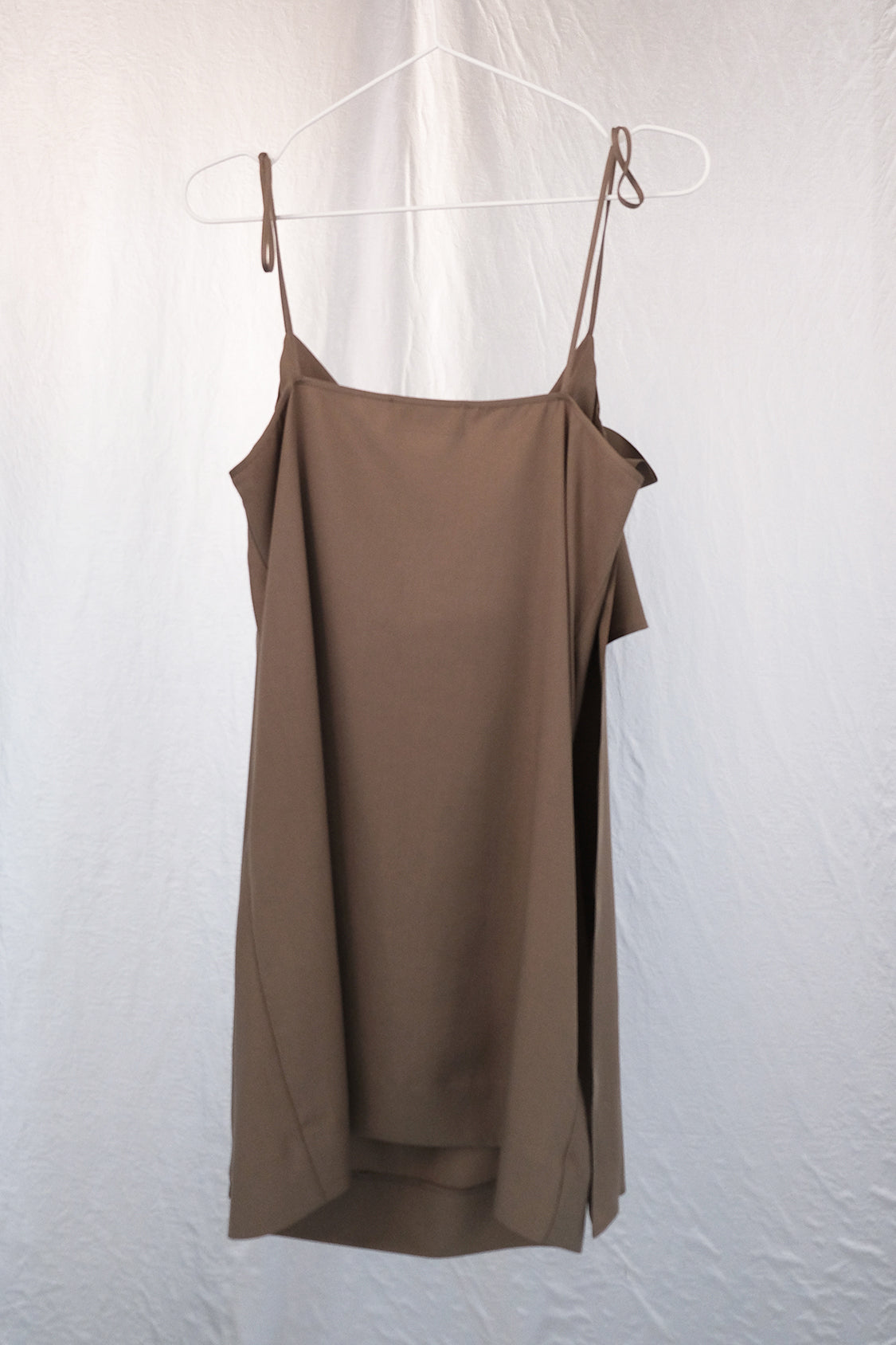 IRENE SLIP DRESS / Lyocell TENCEL _ slate green - Shohei-collection