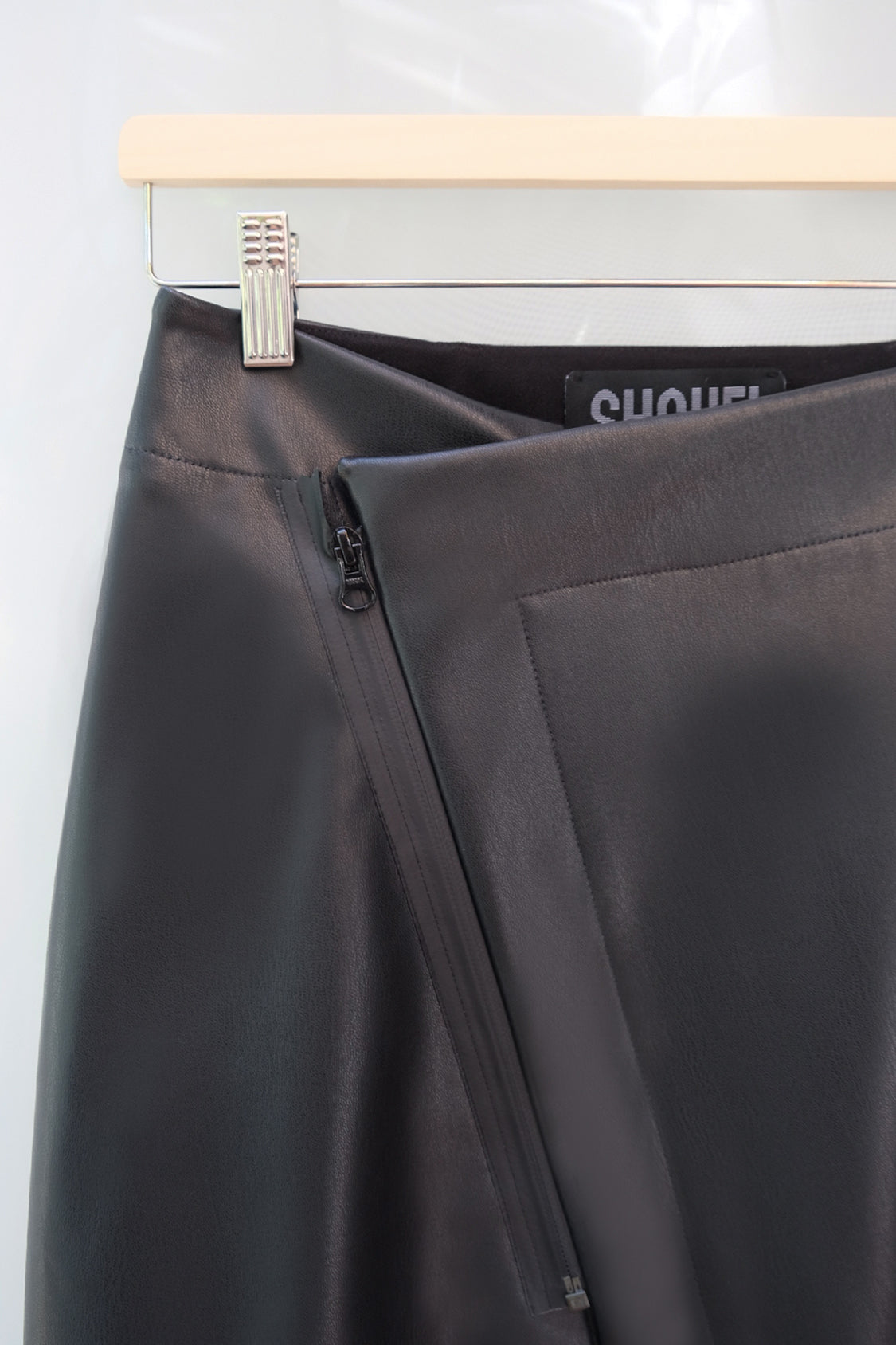 KAI SKIRT / vegan apple leather - Shohei-collection