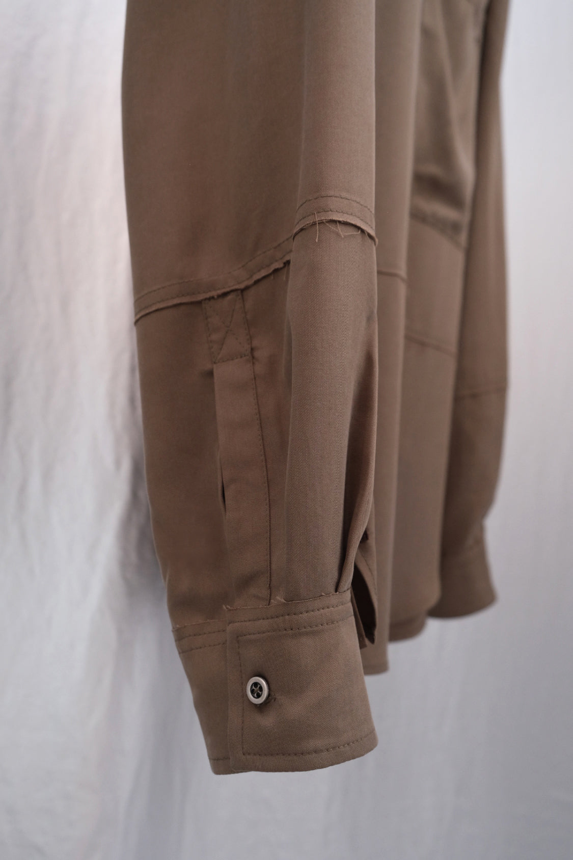 KEITA BUTTON DOWN SHIRT Slate Green / Lyocell TENCEL™ - Shohei-collection