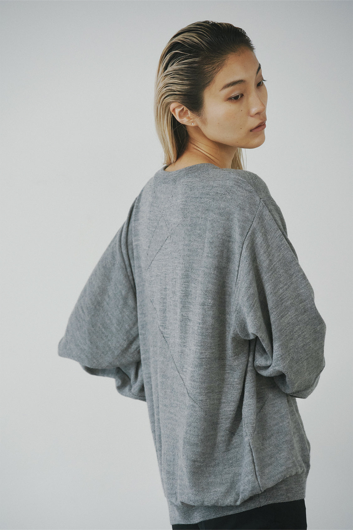 SHOHEI KYO JUMPER, unisex knit in sustainable textile