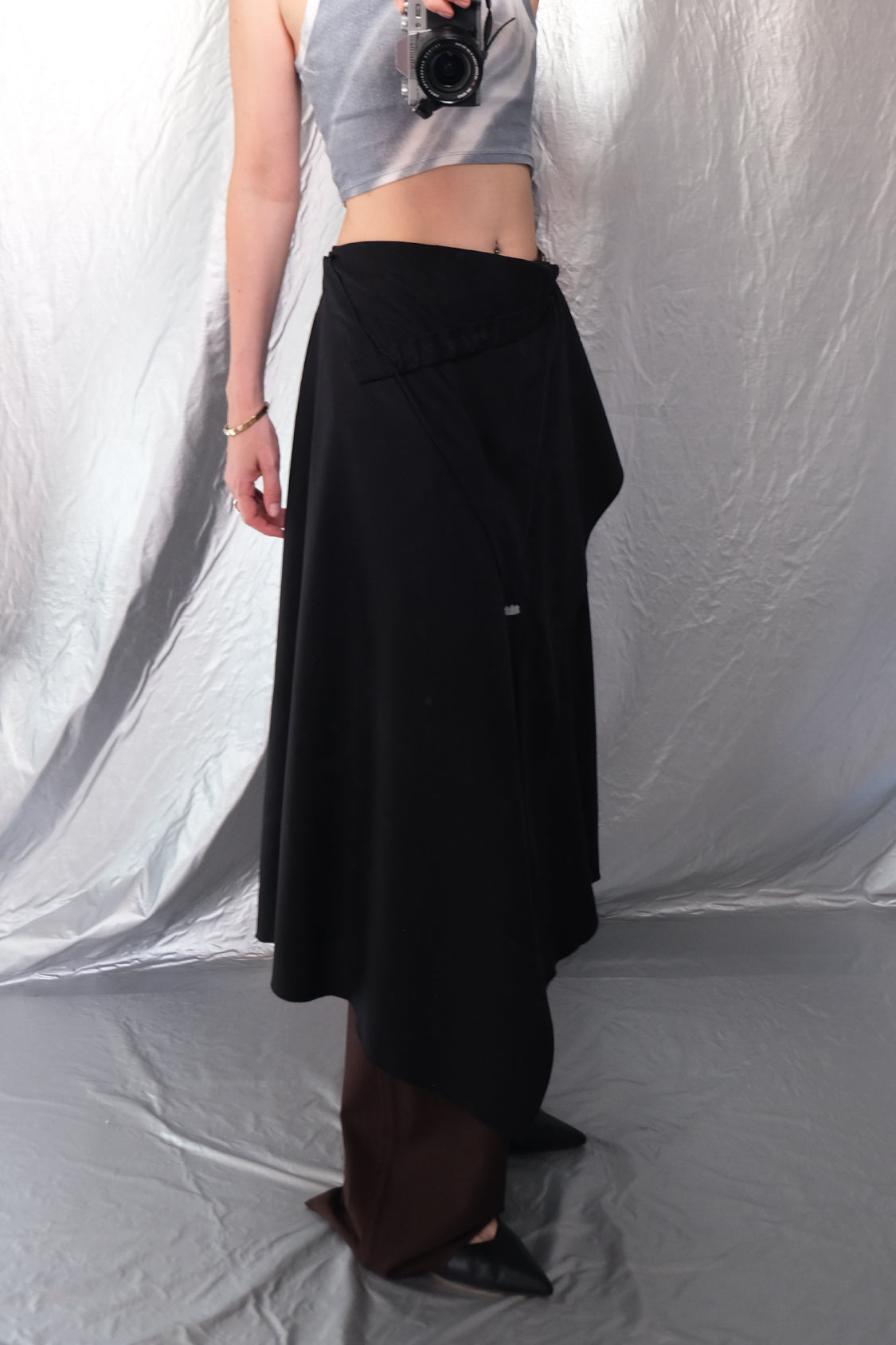 LINA FLAIR DRESS / zero-waste fashion - Shohei-collection