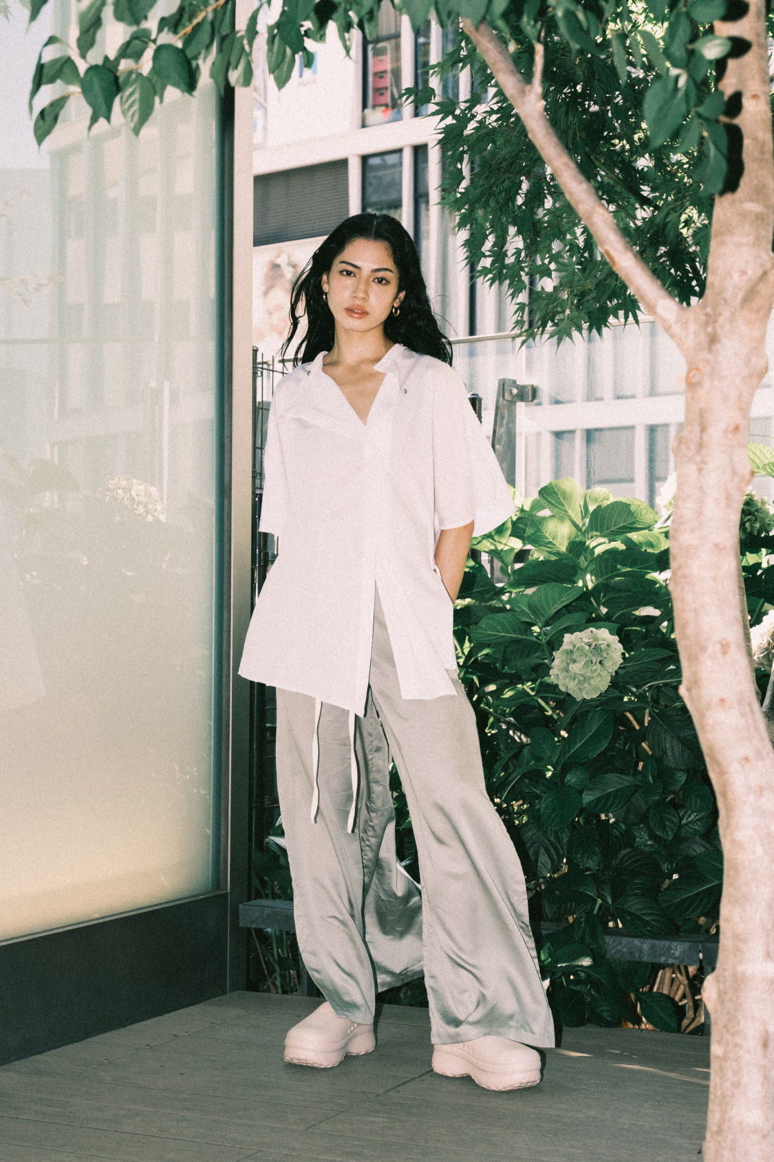 MIA BLOUSE / Lyocell TENCEL - Shohei-collection