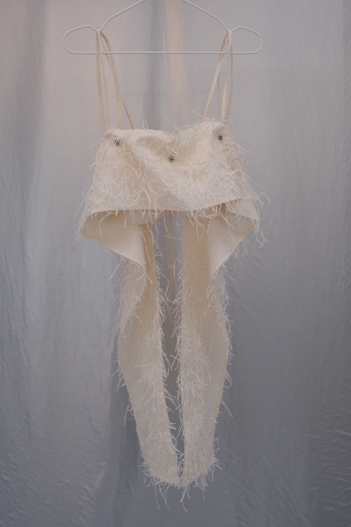 SHOHEI SAILA FRINGE TOP in Japanese cotton