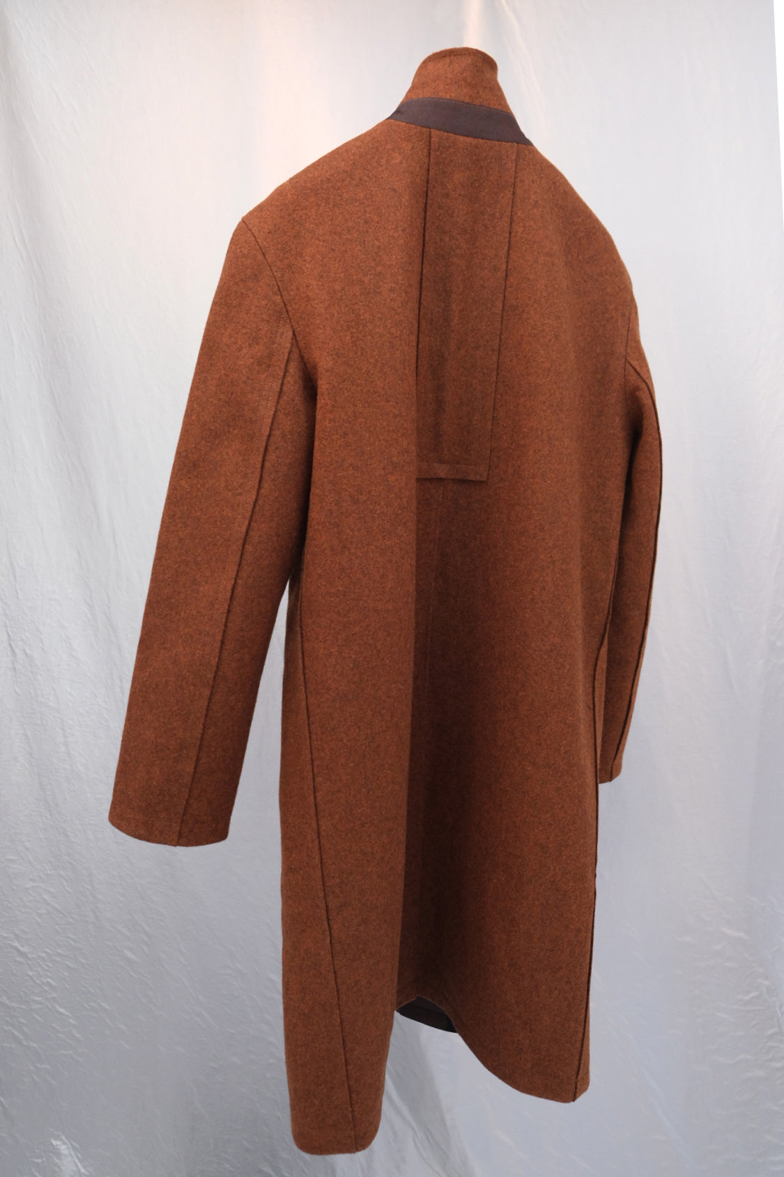 RAW WOOL COAT / made from Portuguese wool - Shohei-collection