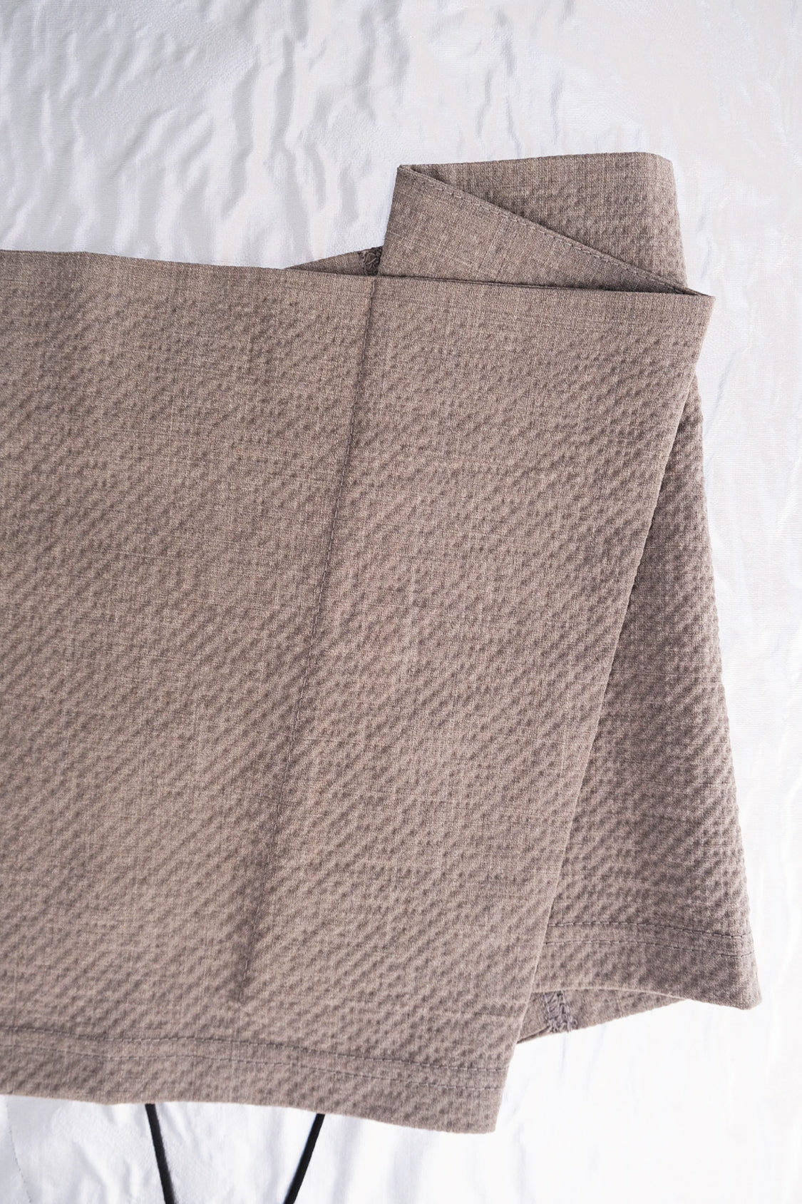 SIRI TOP / Italian wool ~ seersucker - Shohei-collection