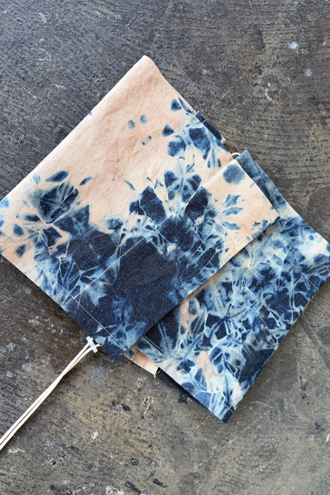 SIRI DENIM TOP / persimmon dyed denim - Shohei-collection