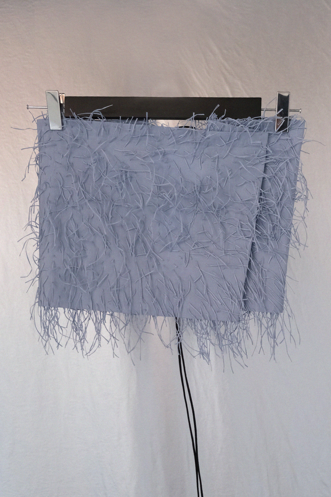 SIRI FRINGE TOP / NEW dusty blue - Shohei-collection