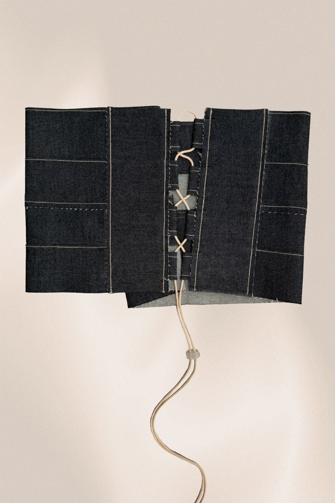 SIRI RAW DENIM TOP / Lyocell - Shohei-collection