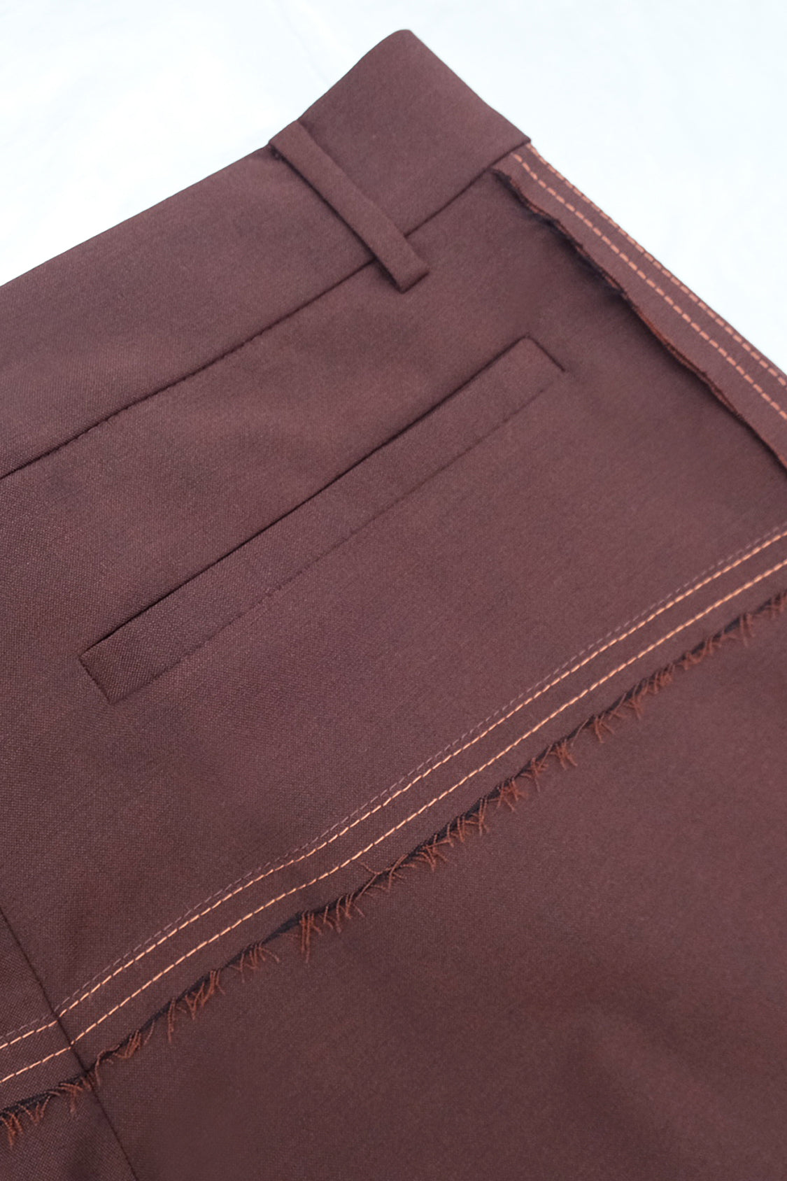 WOOL PANTS / raw edge style - Shohei-collection