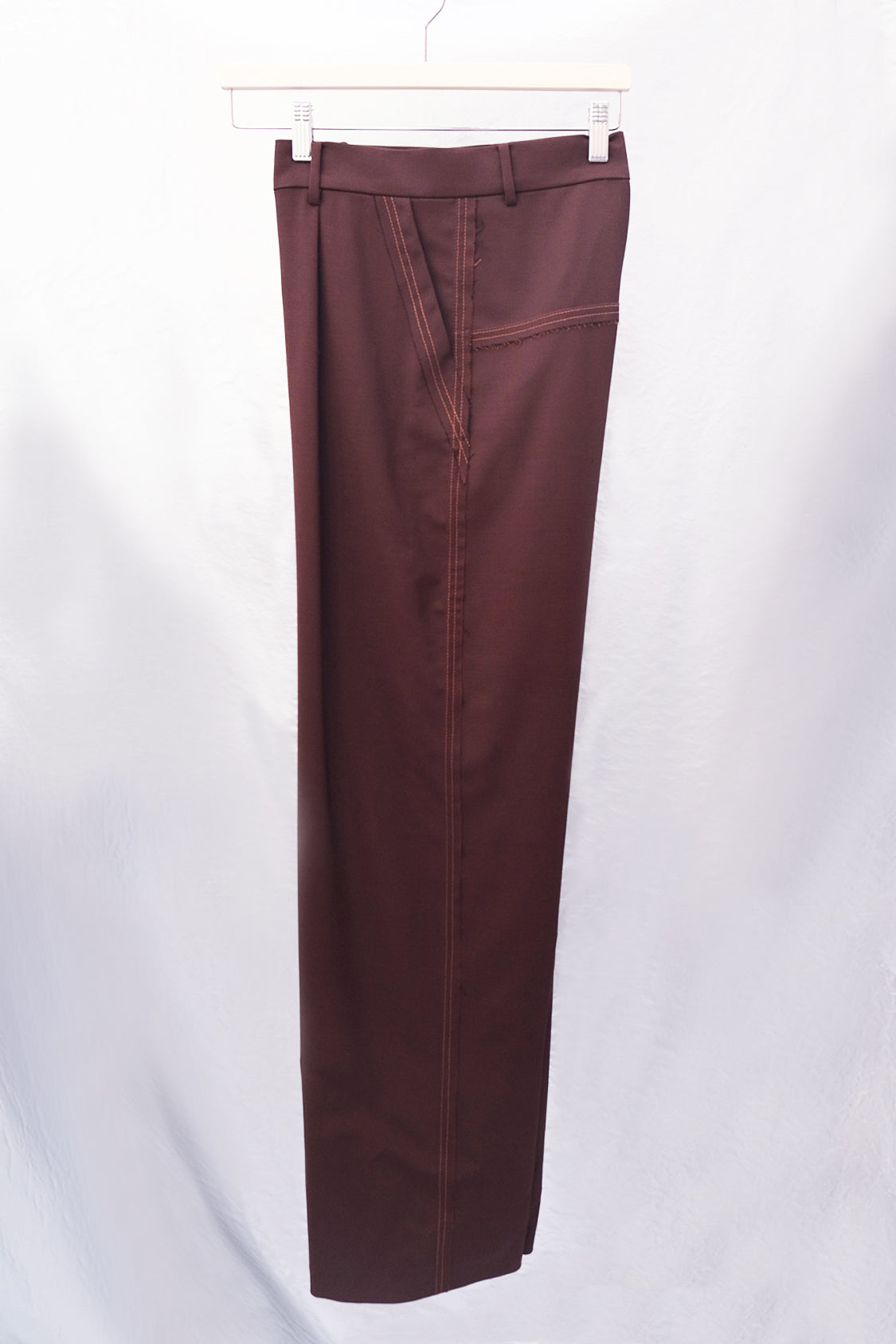 WOOL PANTS / raw edge style - Shohei-collection