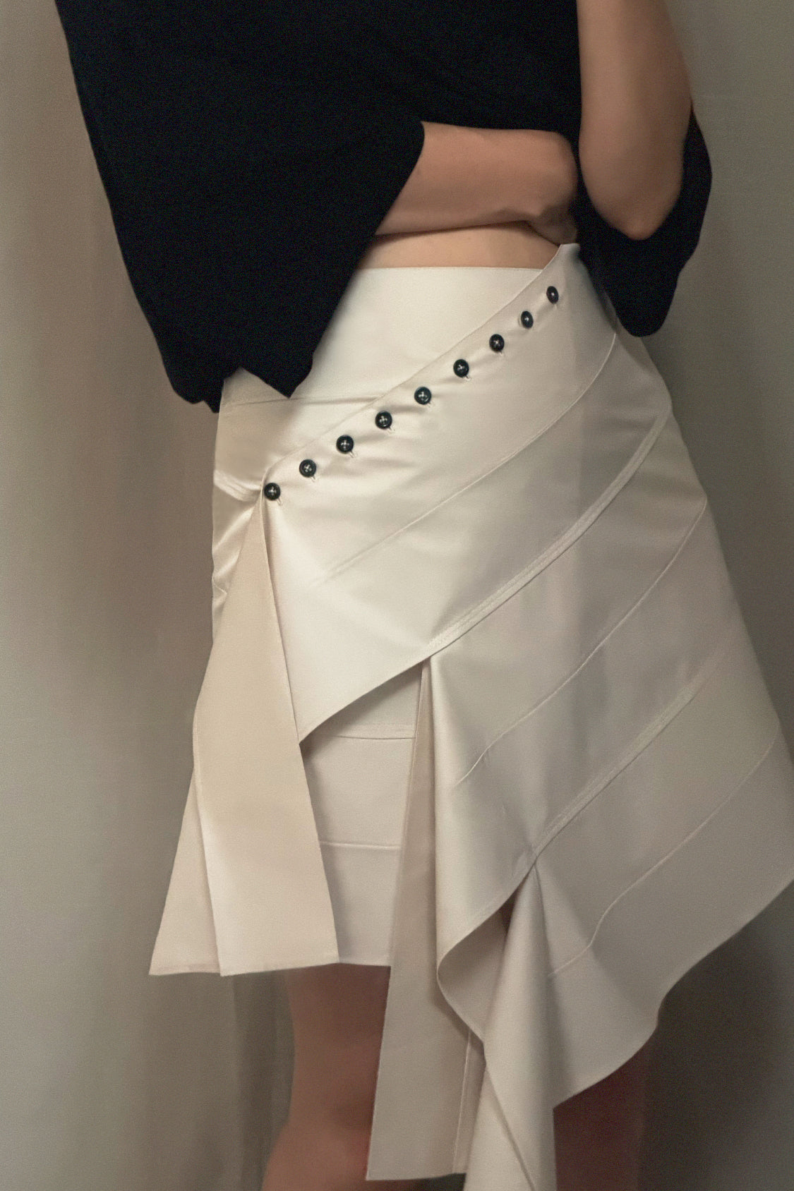 YURIE MINI SKIRT / Lyocell TENCEL