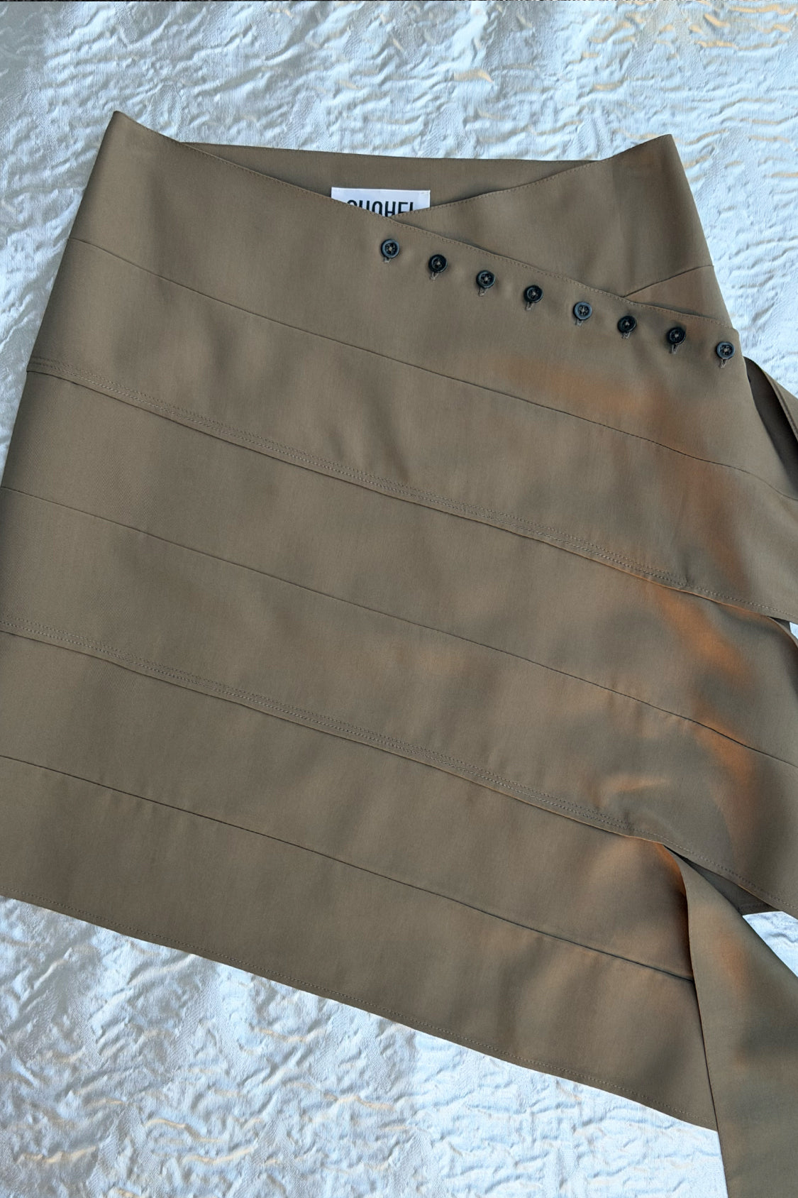 YURIE MINI SKIRT / Lyocell TENCEL
