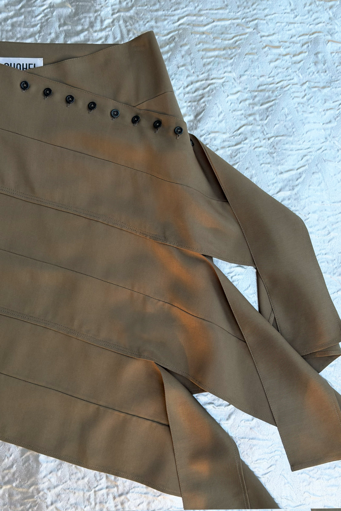 YURIE MINI SKIRT / Lyocell TENCEL