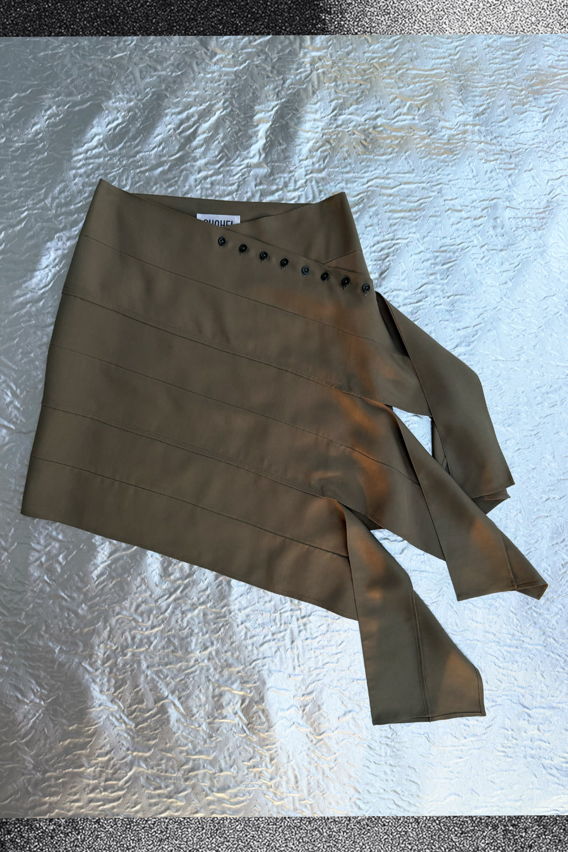 YURIE MINI SKIRT / Lyocell TENCEL
