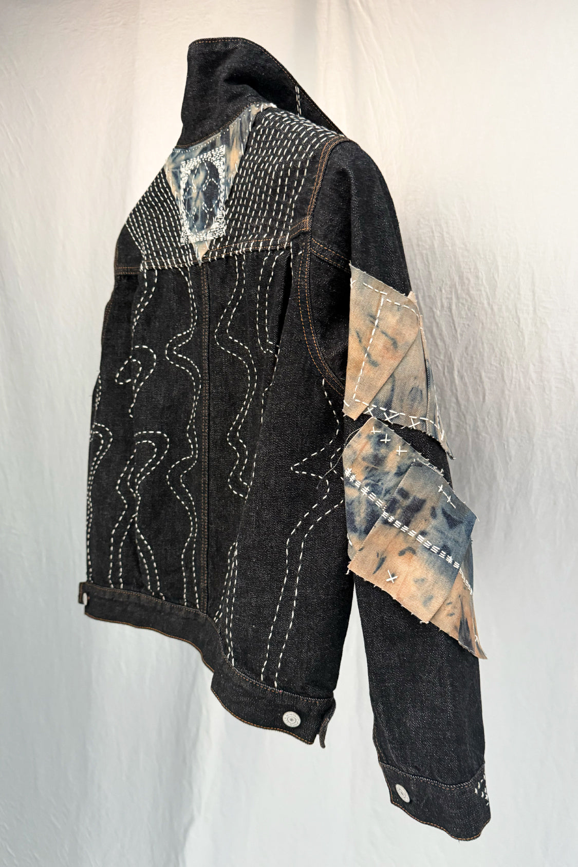 ZEN DENIM JACKET - EDWIN x SHOHEI 505ZX02 / black selvage denim - Shohei-collection