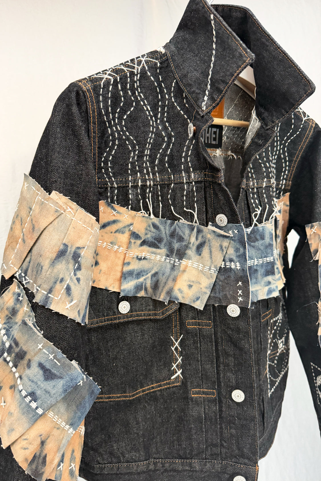 ZEN DENIM JACKET - EDWIN x SHOHEI 505ZX02 / black selvage denim - Shohei-collection