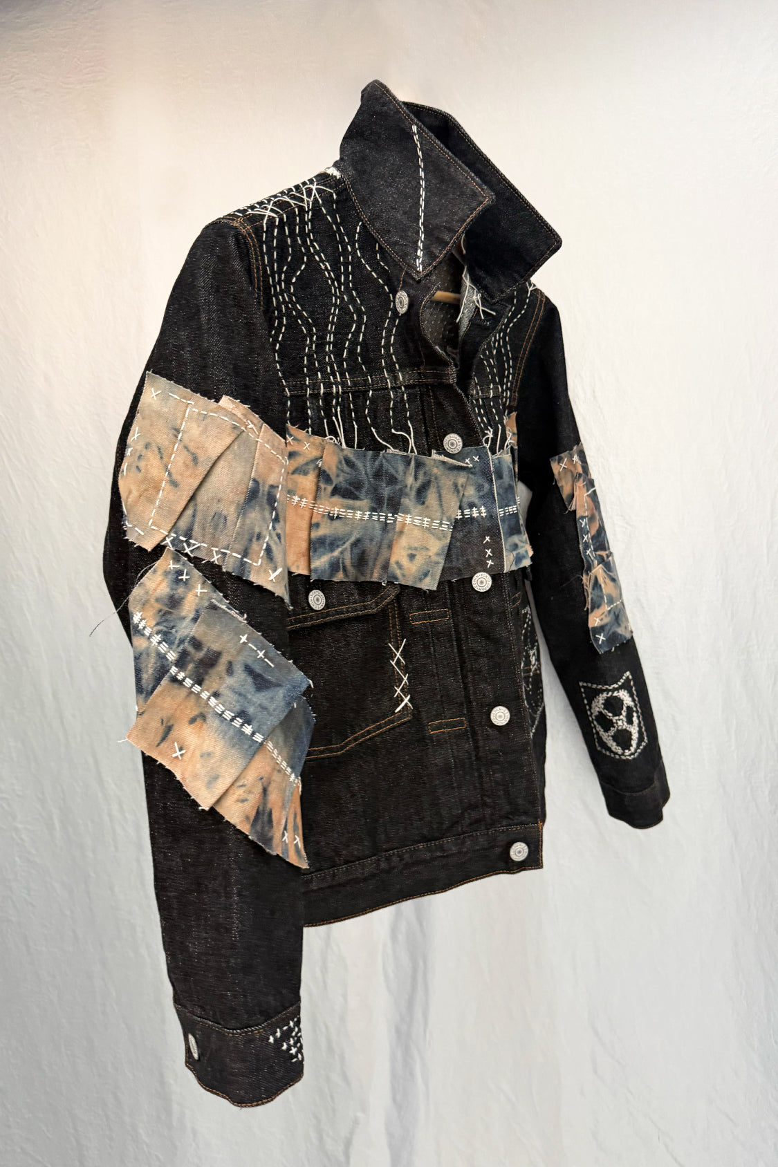 ZEN DENIM JACKET - EDWIN x SHOHEI 505ZX02 / black selvage denim - Shohei-collection