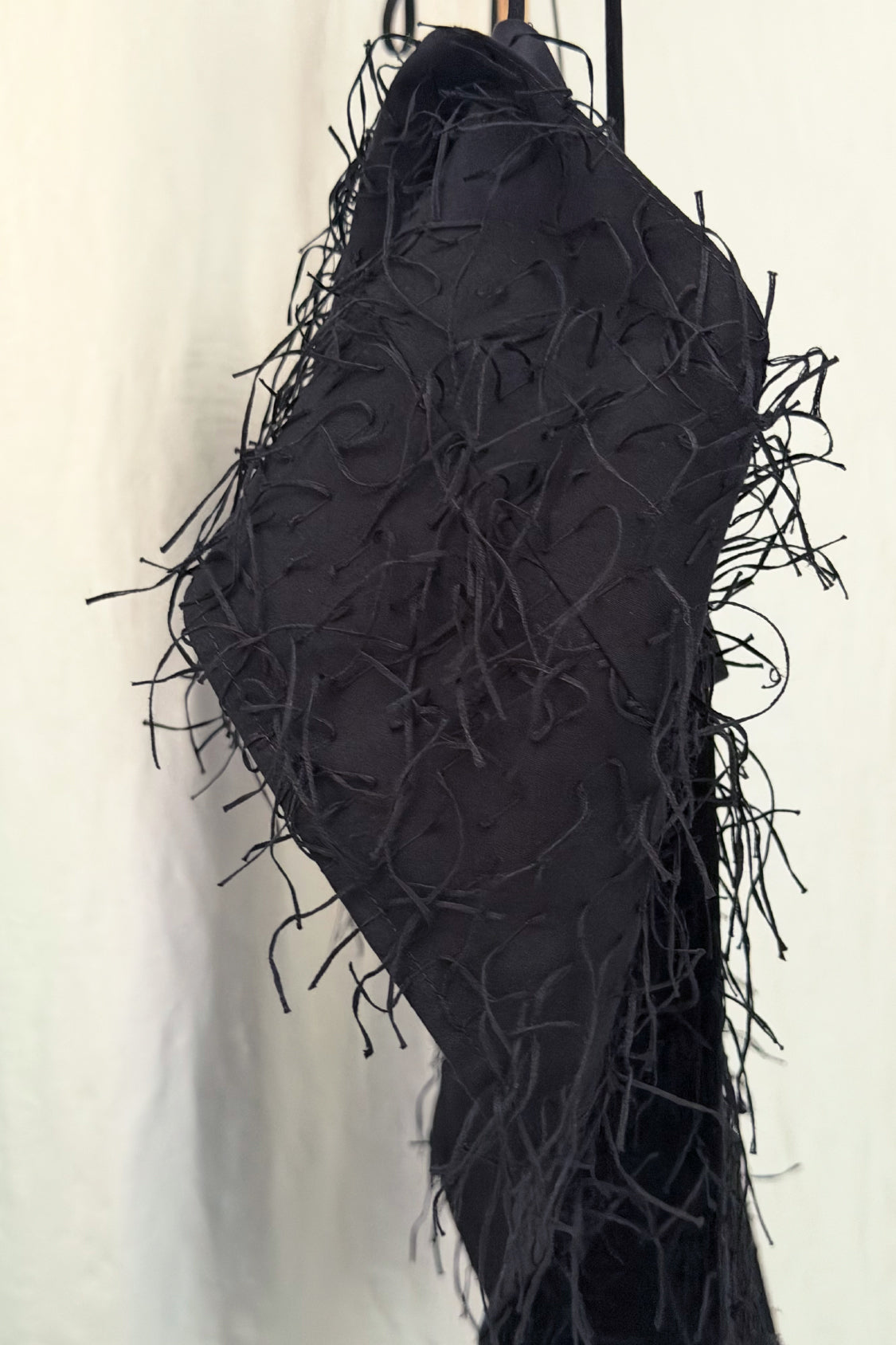 SAILA FRINGE TOP / Japanese textile art