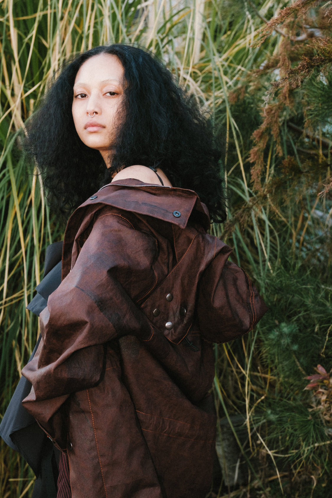 KAKISHIBU UTILITY JACKET /  unisex style - Shohei-collection