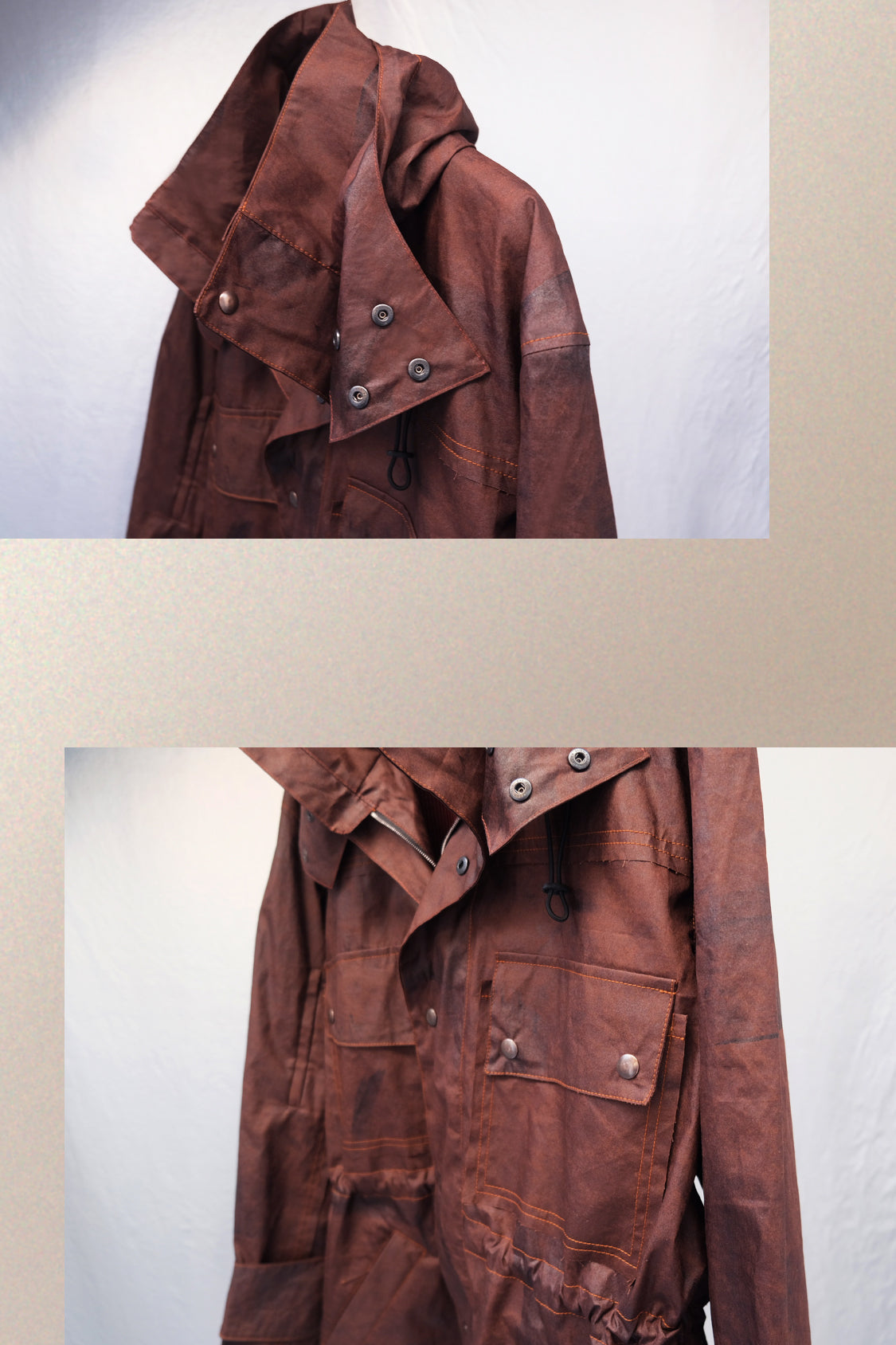 UTILITY JACKET /  KAKISHIBU DYED COTTON - Shohei-collection