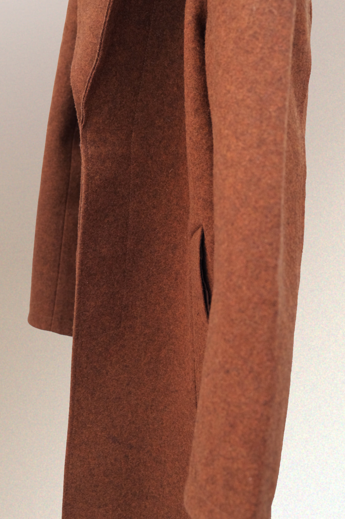 RAW WOOL COAT / made from Portuguese wool - Shohei-collection