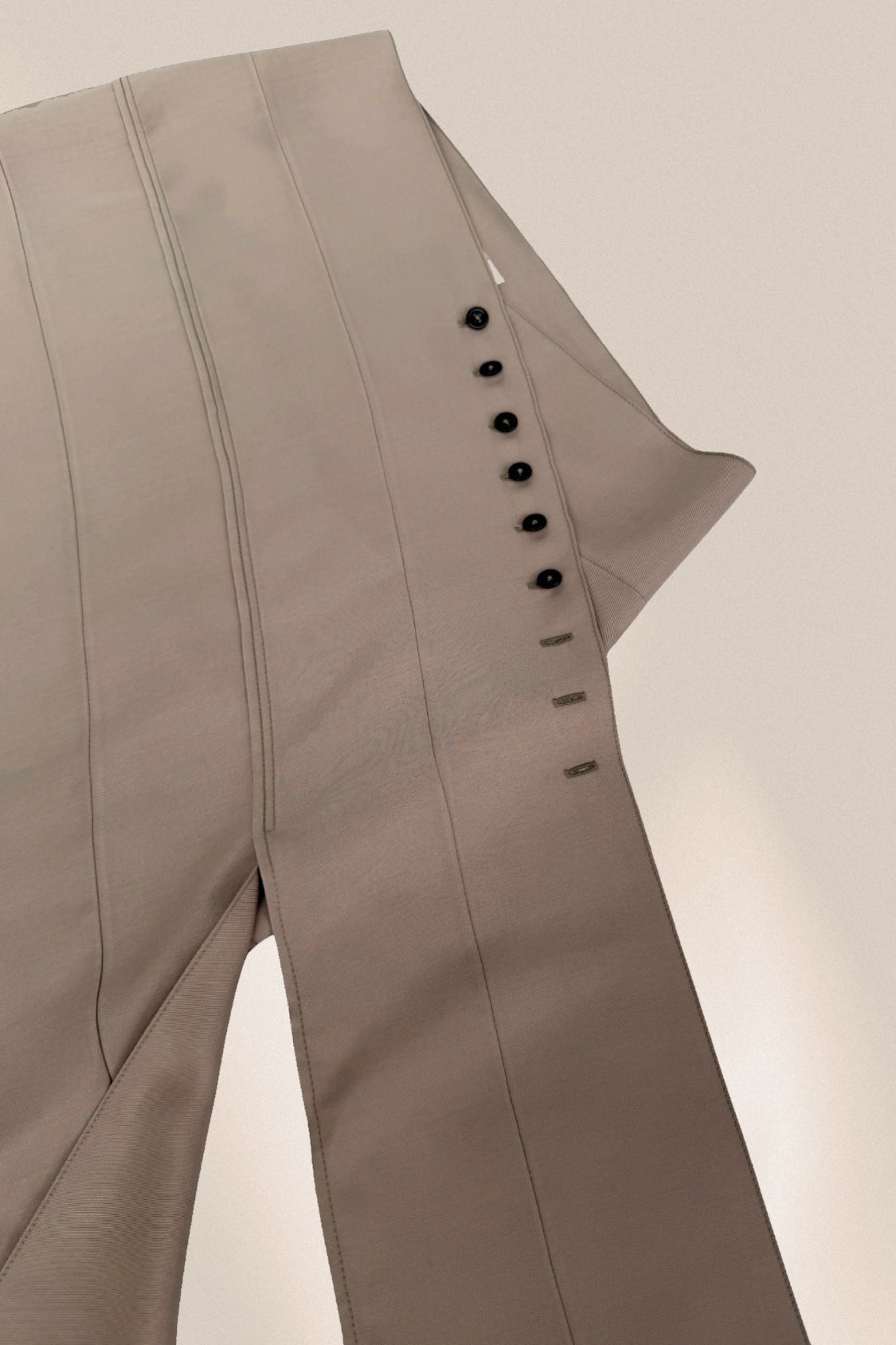 YURIE MINI SKIRT / Lyocell TENCEL ~ slate grey - Shohei-collection