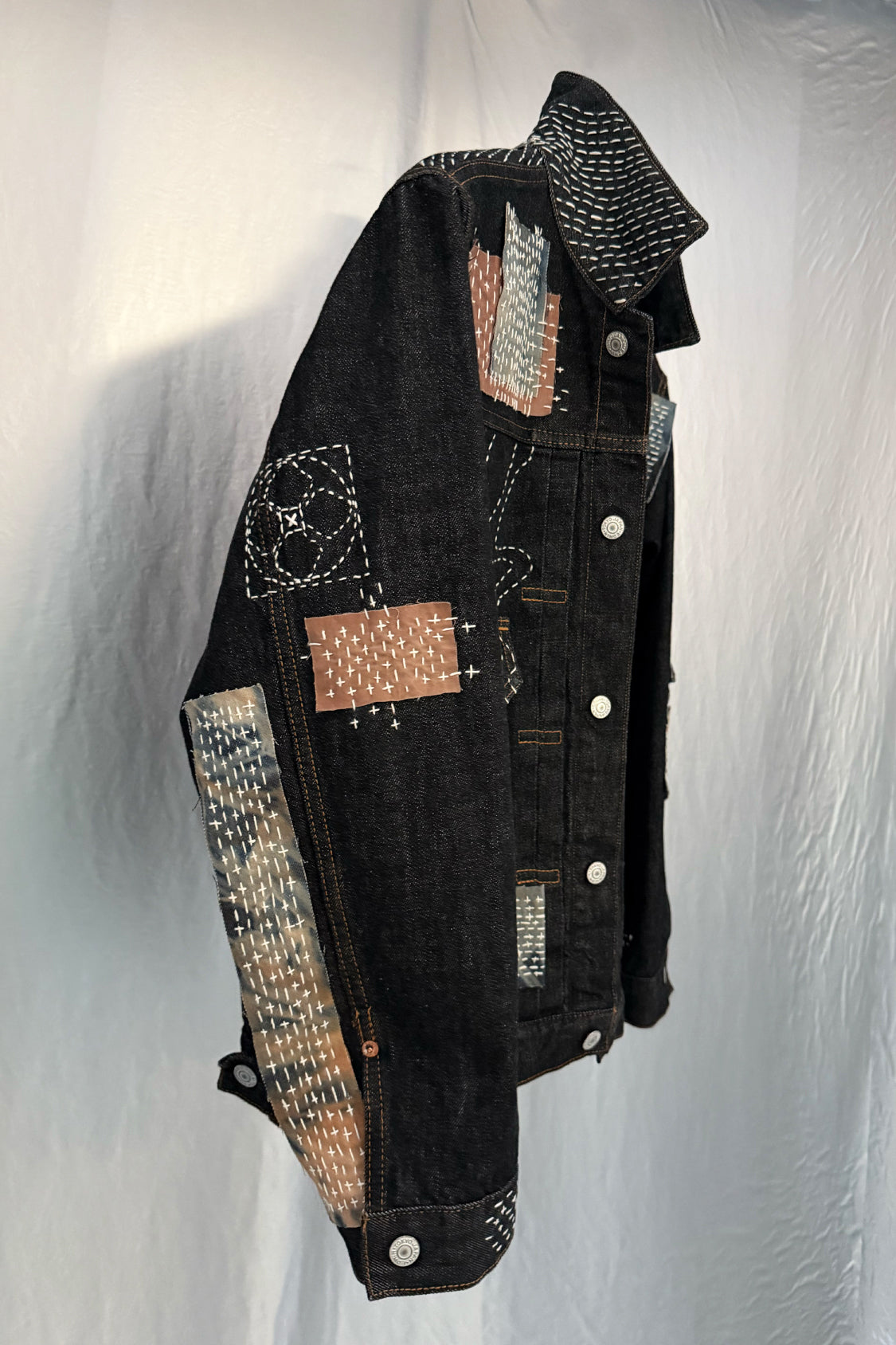 ZEN DENIM JACKET - EDWIN x SHOHEI 505ZX01 / black selvage denim - Shohei-collection