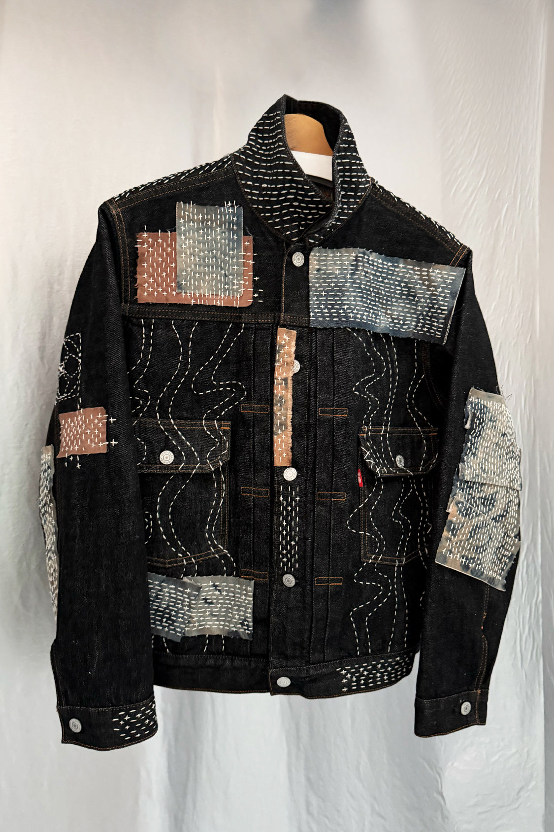 ZEN DENIM JACKET - EDWIN x SHOHEI 505ZX01 / black selvage denim - Shohei-collection