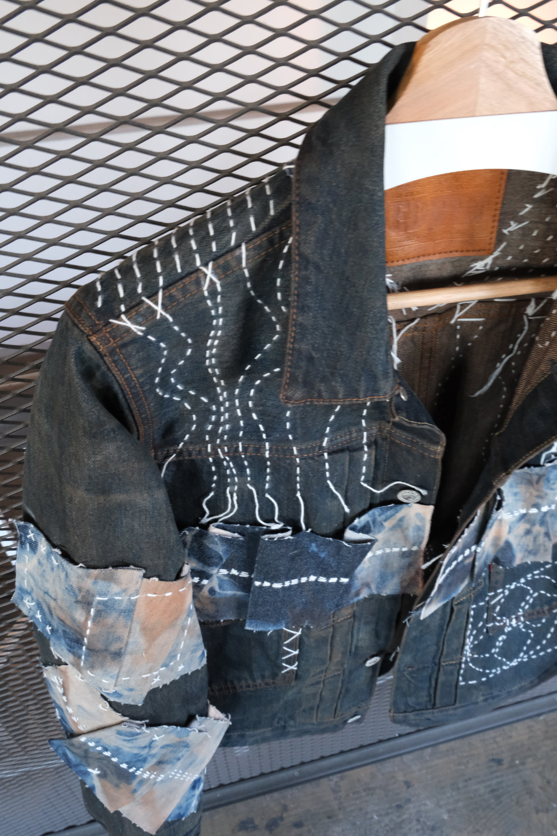 ZEN DENIM JACKET - EDWIN x SHOHEI 505ZX02 / selvage denim x persimmon dye - Shohei-collection