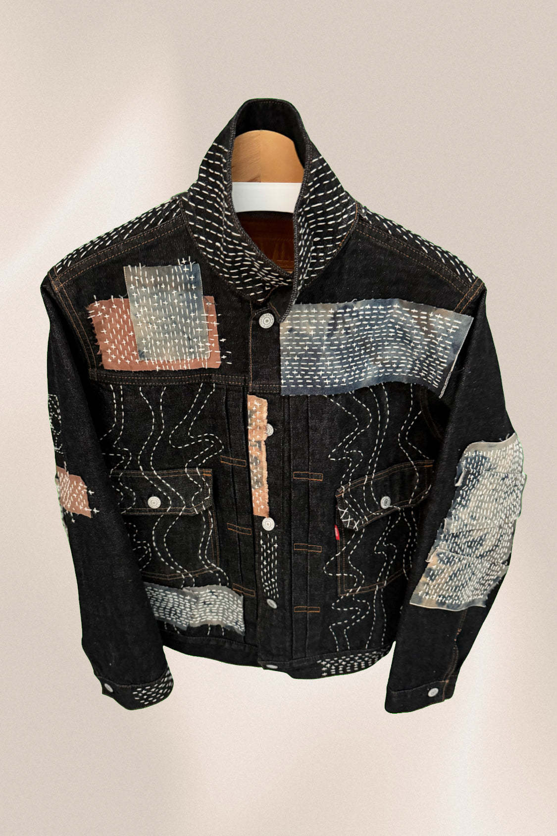 ZEN DENIM JACKET - EDWIN x SHOHEI 505ZX01 / black selvage denim - Shohei-collection