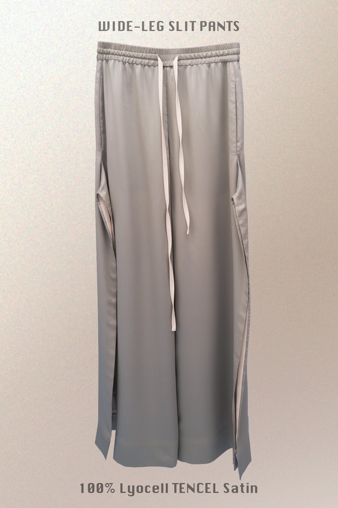ZIGGY PANTS / Lyocell TENCEL Satin - Shohei-collection