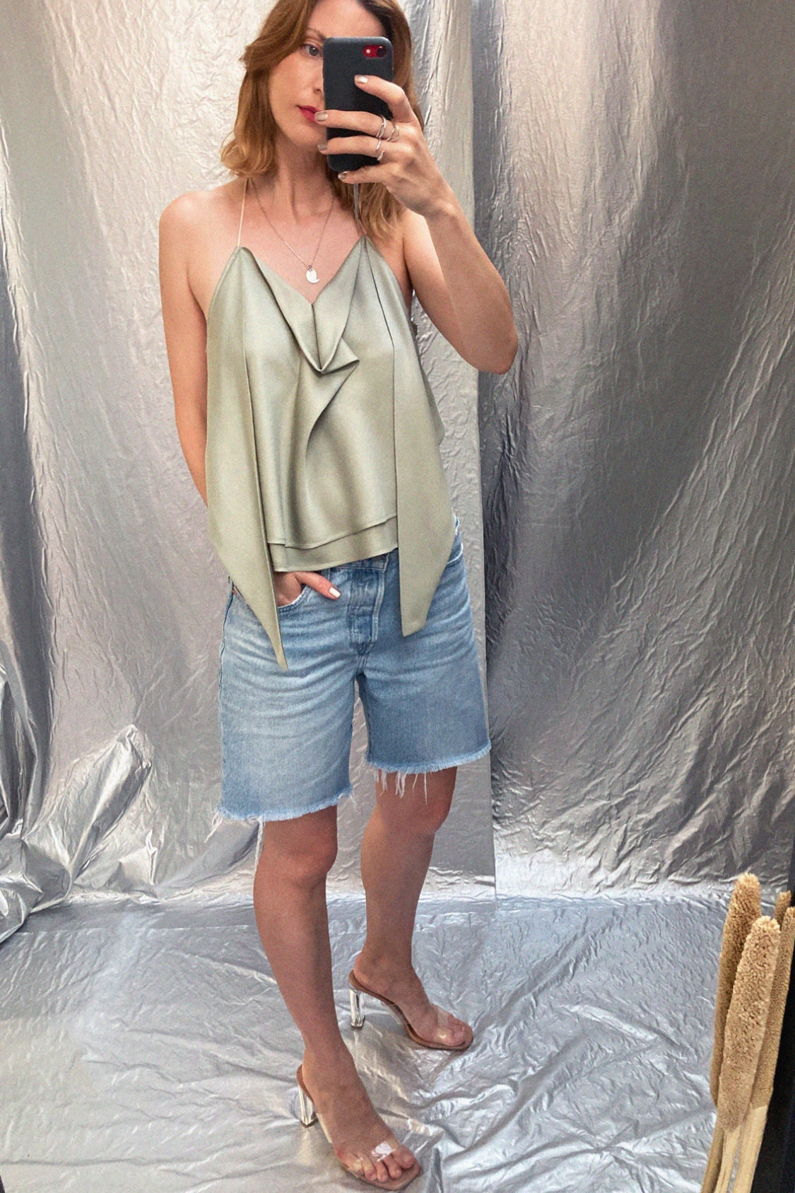 ZIGGY TOP / TENCEL Satin - Shohei-collection