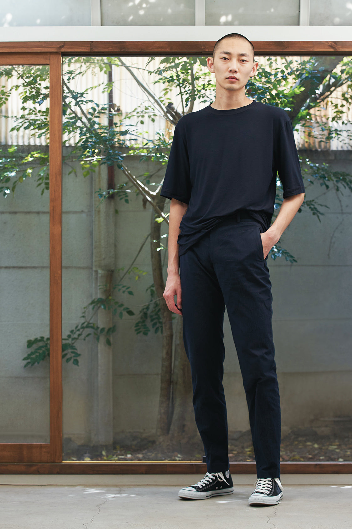LEO T-SHIRT / bamboo viscose - Shohei-collection