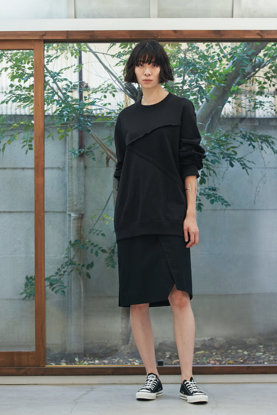 DAI CONTRAST SWEATER / unisex - Shohei-collection