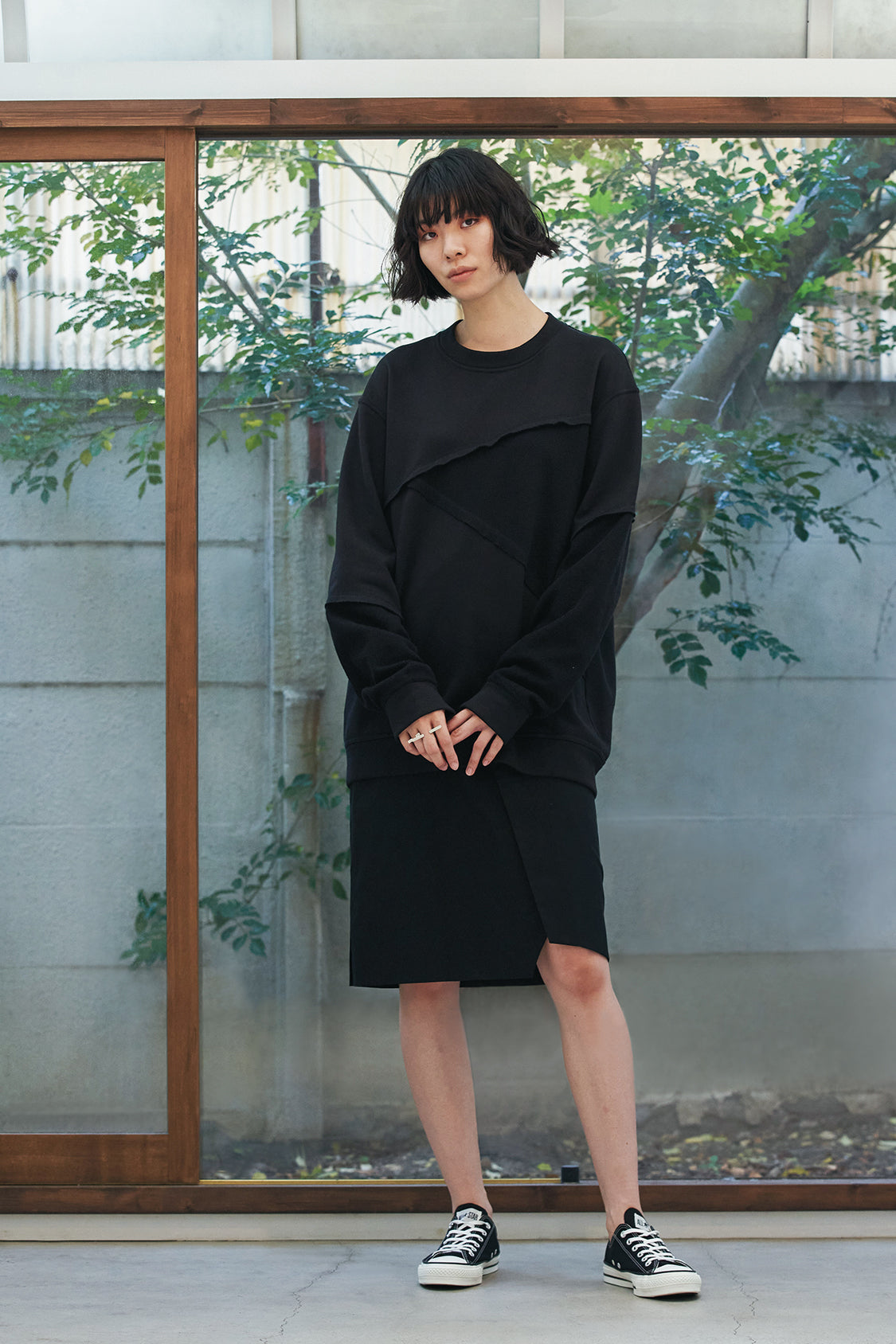 DAI CONTRAST SWEATER / unisex - Shohei-collection
